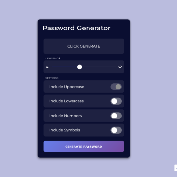  Password Generator